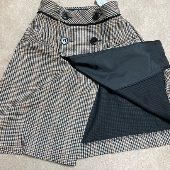 Zara plaid mini skirt - size XS - Picture 7 of 7